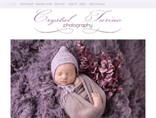 Tablet Screenshot of crystalturinophotography.com